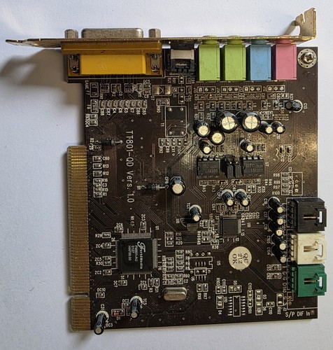 Scheda audio terratec tt801 - audio,