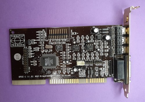 Scheda audio isa terratec - scheda,